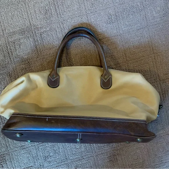 latico Bags Latico Usa Genuine Leather Duffle Weekender Bag